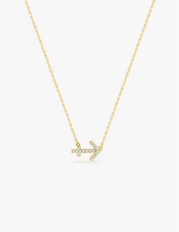 Collier or 375 ‰ jaune,...