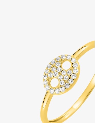 Bague grain de café...