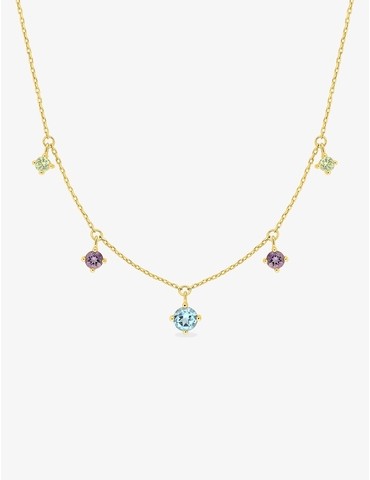 Collier or 375 ‰ jaune avec...