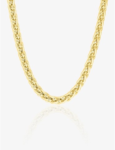 Chaine spiga or 750 ‰ jaune...