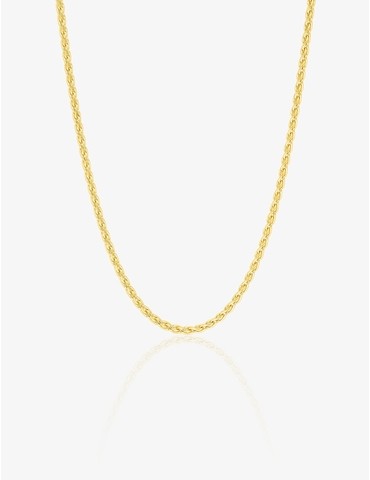 Chaine spiga or 750 ‰ jaune...