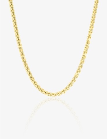 Chaine spiga or 750 ‰ jaune...