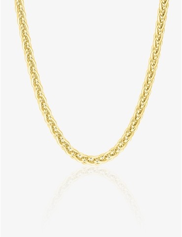 Chaine spiga or 750 ‰ jaune...