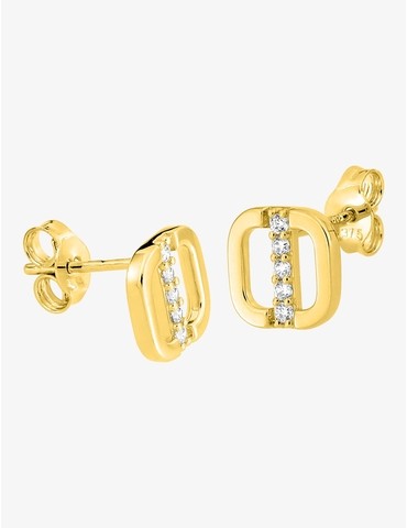 Boucles d'oreilles clous or...