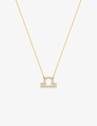 Collier zodiaque Balance or...