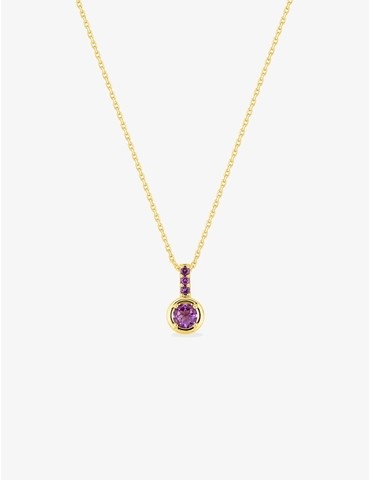 Collier en or jaune 750 ‰,...