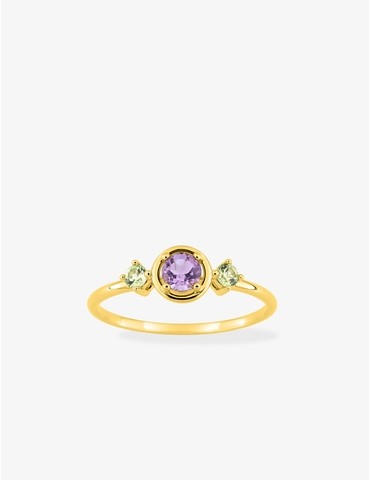 Bague en or jaune 750 ‰,...
