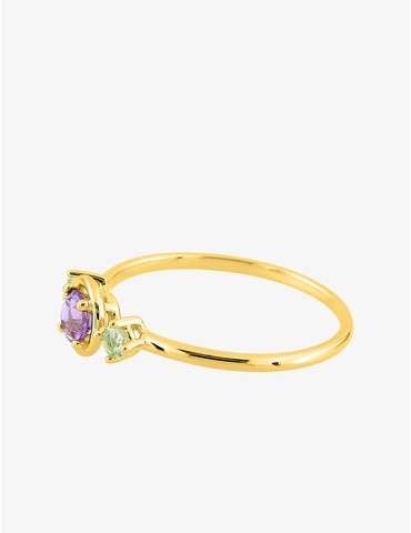 Bague en or jaune 750 ‰,...