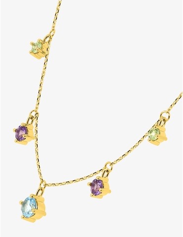 Collier en or jaune 750 ‰,...