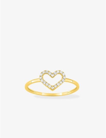 Bague en or jaune 750 ‰...