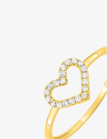 Bague en or jaune 750 ‰...