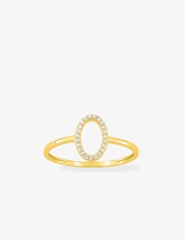Bague en or jaune 750 ‰...