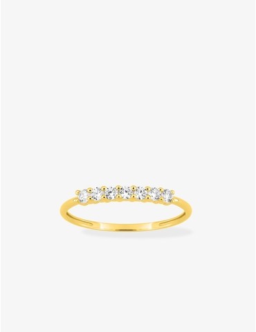 Bague en or jaune 750 ‰,...