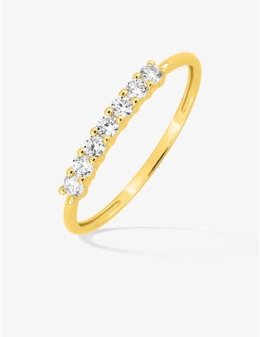 Bague en or jaune 750 ‰,...