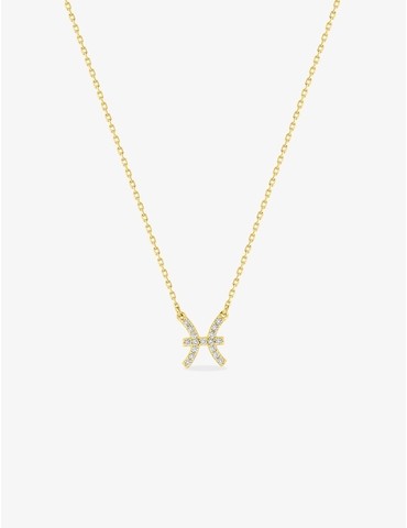 Collier zodiaque poisson en...