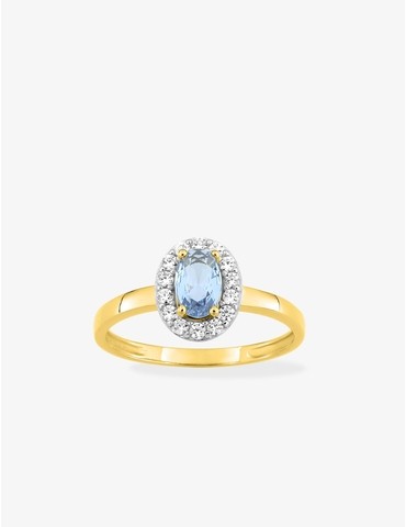 Bague en or jaune 750 ‰...
