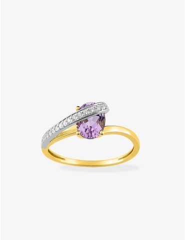 Bague en or jaune 750 ‰...