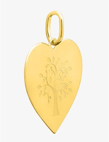 Pendentif en or jaune 750‰...