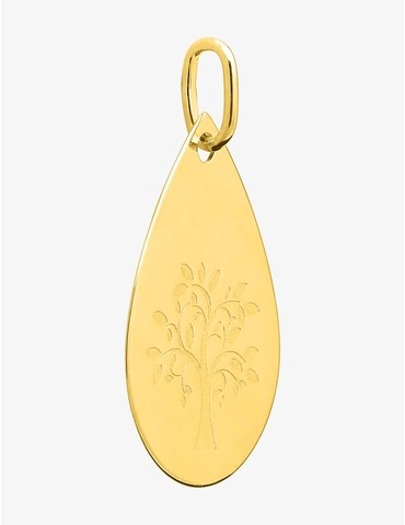 Pendentif en or jaune 750‰...