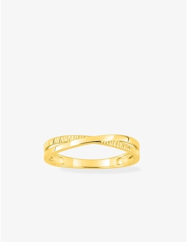Bague en or jaune 750‰...