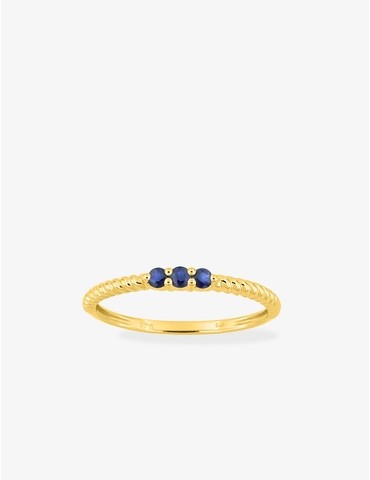 Bague en or jaune 375‰...