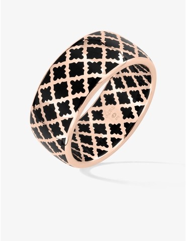 Bague or 375 ‰ rose avec...