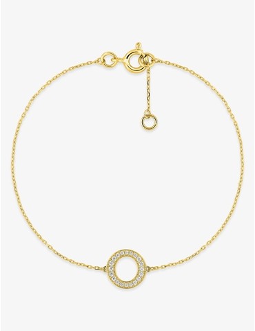 Bracelet or 375 ‰ jaune...