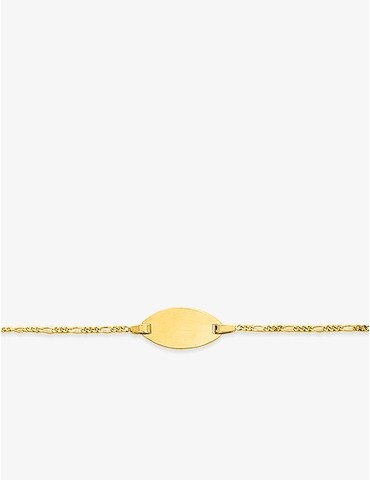 Gourmette pour bébé en or...