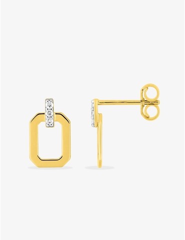 Boucles d'oreilles clou or...