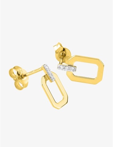Boucles d'oreilles clou or...