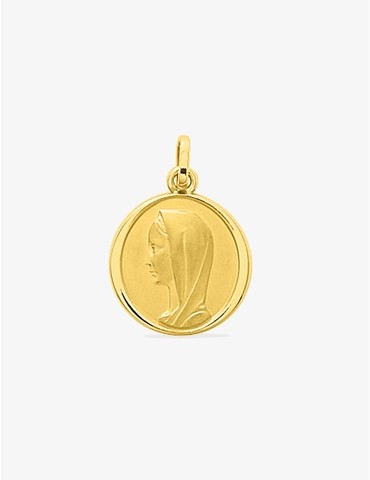 Médaille Vierge or jaune 375 ‰