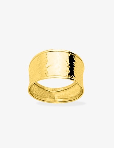 Bague estampée or 750 ‰ jaune