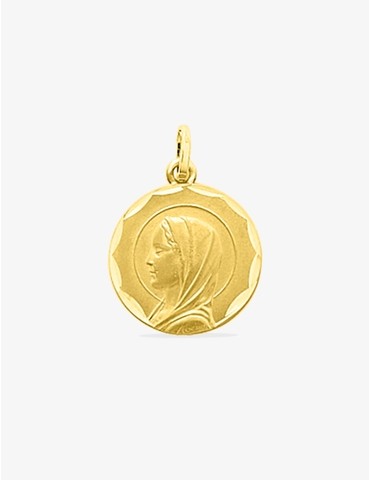 Médaille vierge or 750 ‰...