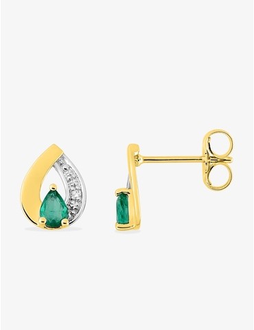 Boucles d'oreilles clou or...