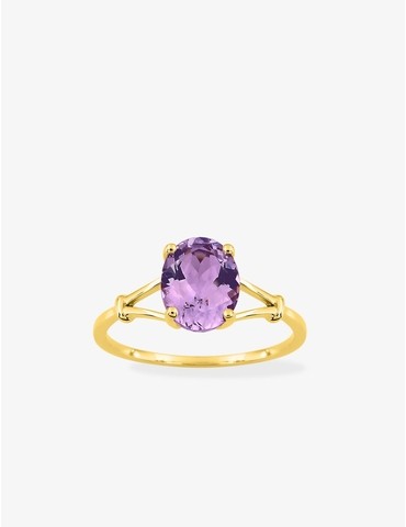 Bague or 750 ‰ jaune avec...