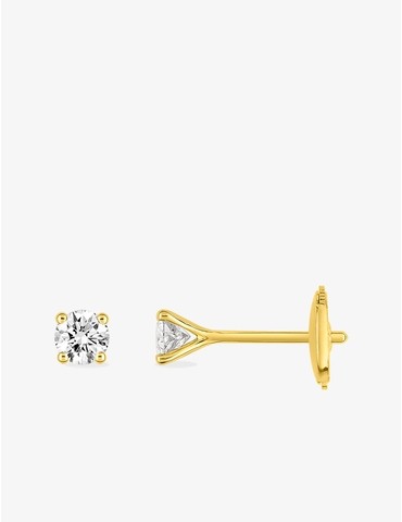 Boucles d'oreilles clous or...