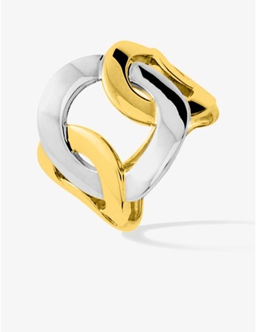 Bague anneaux entrelacés...
