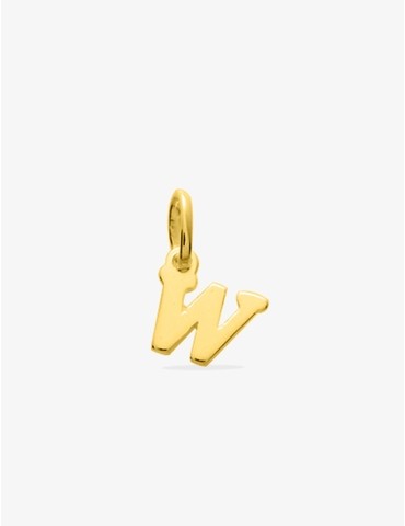 Pendentif initiale "W"...