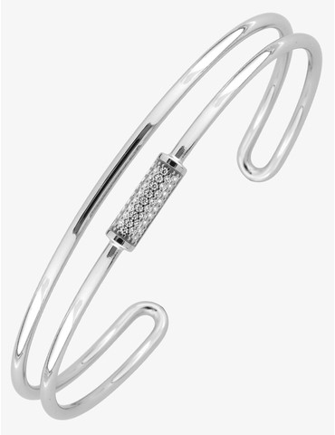 Bracelet jonc en argent 925...