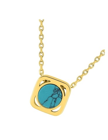 Collier plaqué or,...
