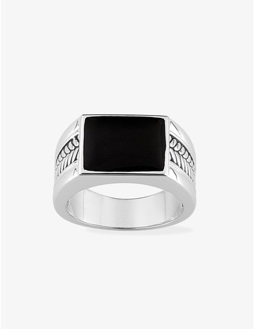 Chevalière en argent 925 ‰...