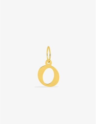 Pendentif lettre O en or...