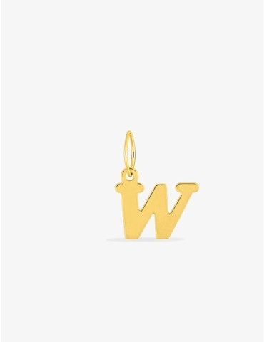 Pendentif lettre W en or...
