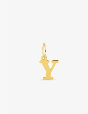 Pendentif lettre Y en or...