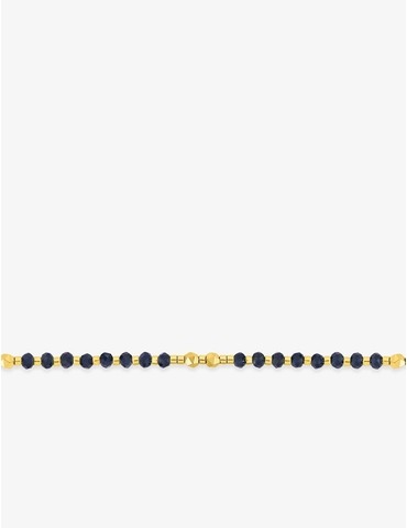 Bracelet en acier doré avec...