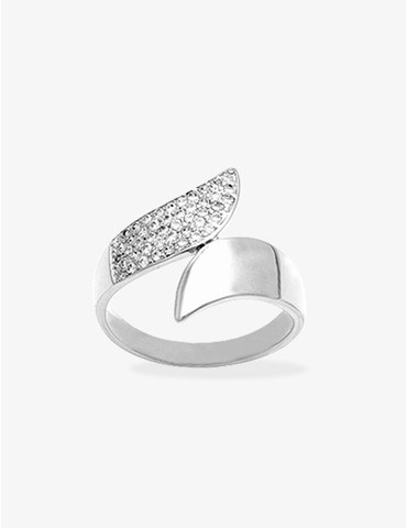 Bague argent 925 ‰ rhodié...