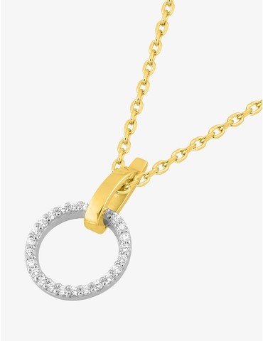 Collier plaqué or et...
