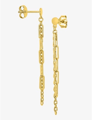 Boucles d'oreilles chaînes...