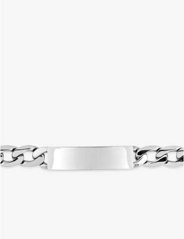 Bracelet identité acier...