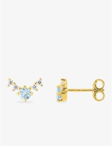 Boucles d'oreilles clou or...